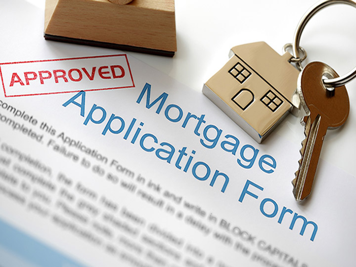 Mortgage application photo